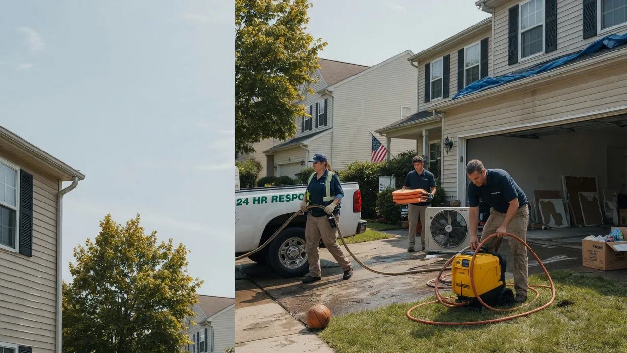 Emergency Water Damage Restoration in Porters Falls, WV near me